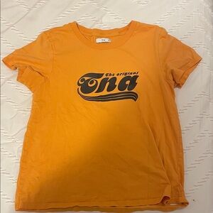 TNA Kids Bright Orange Graphic Tee